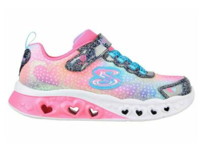 ΠΑΙΔΙΚΑ ΑΘΛΗΤΙΚΑ SKECHERS  Flutter Hearts - 302315L ΜΕ ΦΩΤΑΚΙΑ